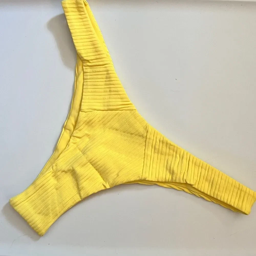 Beach Bunny Yellow‎ Bikini Bottom